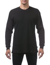 Pro Club Men&#39;s Heavyweight Cotton Long Sleeve Thermal Top, 2X-Large, Black - $16.14+