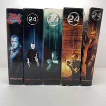 24 Twenty Four TV Series Complete Seasons 1, 2, 3, 4 And 5 DVD Box  Sets - £23.45 GBP