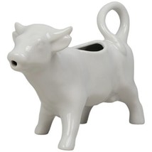 Vintage White Porcelain Cow Creamer - OMC Japan - $11.30