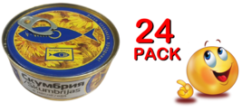 24 Pack - Mackerel In Oil Stella Maris Gamma 240g Made In Latvia Kosher - £132.38 GBP