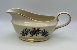 Lenox WINTER GREETINGS Christmas Gravy Boat - £129.06 GBP