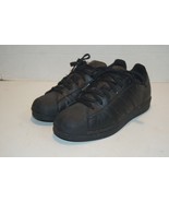 Adidas Superstar 2 Sneakers Casual Shoes Low Top Leather Black GS Size 6.5Y - $53.91 CAD