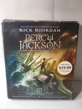 Audio Book Set: 2014 Percy Jackson &amp; The Olympians, book 1- The Lightnin... - £5.86 GBP