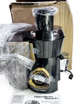Hamilton Beach Juicer Big Mouth 3” Feed Juice Extractor 800W 67601A NEW OPEN BOX - £34.69 GBP
