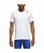 Adidas Men&#39;s Alphaskin Sport Fitted Short Sleeve Tee White CW1960  Size ... - £18.42 GBP