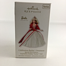 Hallmark Keepsake Christmas Ornament Celebration Barbie 2010 Edition Holiday #11 - £15.79 GBP