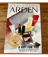 Defunct Kaufmann&#39;s Department store cosmetic counter handbill Elizabeth ... - $359.21 MXN