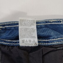 WallFlower Women's Blue Bootcut Jeans Embellished Pockets Stretch Denim Sz 9 Reg image 5