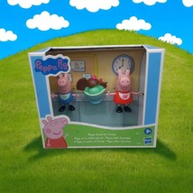 NEW: Hasbro Peppa Pig - Peppa Loves Ice Cream 3 Pc Toy Figures Set - £9.79 GBP