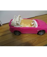 Barbie Pink Mustang Convertible Car Used - £17.90 GBP