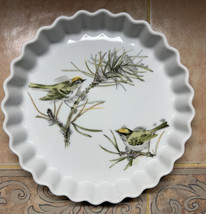 Vintage Enesco Song Bird Oven to Table Torte Baking Dish - £11.96 GBP