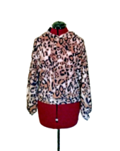 know.one.cares Hoodie Multicolor Women Size Small Animal Print Fleece - $33.67