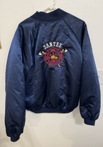 Vintage Santee, SC Fire District Department Hartwell Satin Jacket Adult XL - $49.49