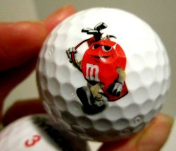 M&M Golf Balls Pinnacle 3 Red NEW Mars Incorporated - £15.21 GBP