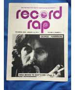 RECORD RAP WNCI RADIO COLUMBUS WEEKLY TOP CHARTS - GEORGE HARRISON COVER... - $40.25 CAD