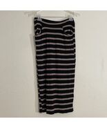 Ladies Pocketed Maxi Skirt Striped by Chocolate USA Size Medium - $197.10 MXN