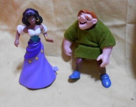 Lot: Hunchback of Notre Dame VHS Movie + 2 Happy Meal Toy Figures + FREE Gift - £14.11 GBP