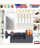 Ultimate DIY Jewelry Making Kit: Stainless Steel Drill &amp; Keychain Access... - $490.86 MXN