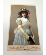 Burdock Blood Bitters Trade Card Actress Louise Paullin Medicine Antique - $12.00