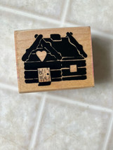 JRL Design Co S363 Moose Lodge Wood Mounted Rubber Stamps #6111 - £11.59 GBP