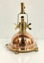 Vintage Style Smooth Copper &amp; Brass PENDANT/CEILING Hanging Light Lot Of 10 - $1,969.11