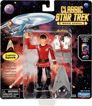 Star Trek-Classic Movie Series The Wrath of Khan-Captain SPOCK Action Figure - £14.99 GBP