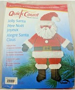 Quick Count Plastic Canvas Jolly Santa Christmas Kit - £14.70 GBP