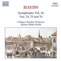 Joseph Haydn : Symphonies Vol. 16: Nos. 74 - 76 (Muller-bruhl, Cologne Co) CD Pr - £12.10 GBP