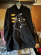 Pickachu PIka #XL Pokémon Black Hoodie - $24.00