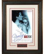 Sharon Stone signed Basic Instinct 11x17 Movie Poster Leather Framed- PS... - £207.84 GBP