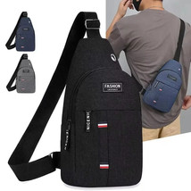 Bolso Hombro Tipo Bandolera Hombre Pequeño Gran Capacidad Deportes Al Ai... - $18.97