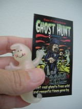 Halloween Ghost Lapel Pin San Francisco Ghost Tour Glow In Dark Souvenir... - £24.73 GBP