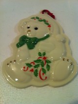 Lenox Holiday Teddy Bear Cookie Press - $219.20 MXN