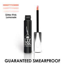 LIP INK Organic  Smearproof Liquid Lipstick - Glitter Pink Lemonade - £17.86 GBP