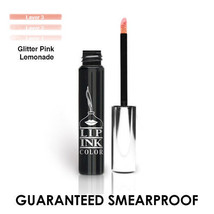 LIP INK Organic  Smearproof Liquid Lipstick - Glitter Pink Lemonade - £17.85 GBP