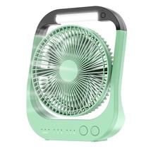 8 Usb Desk Fan, 10000Mah Rechargeable Battery Operated Fan, 4 Speeds Table Fan,  - £73.53 GBP