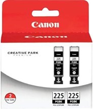Black Canon Pgi-225 Twin-Pack Value Pack That Is Compatible With The, Mx892. - £33.68 GBP