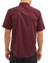 International Concepts Men&#39;s Regular-Fit Pieced Zip-Pocket Shirt Port-XL - £16.03 GBP