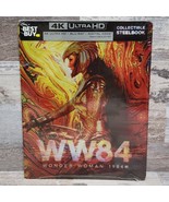 NEW DC Wonder Woman 1984 WW84 4K Blu-ray Digital Copy Steelbook Best Buy... - £21.74 GBP