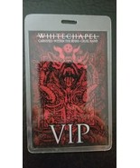 WHITE CHAPEL / CARNIFEX / WITHIN RUINS - ORIGINAL TOUR LAMINATE BACKSTAG... - $100.00