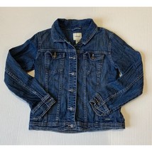Cherokee Girls Size XL 14 16 Long Sleeve Jean Denim Jacket Button Up - $24.74