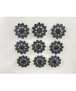 K&#39;nex 2 1/4&quot; Black Gears Cogs Sprockets Roller Coaster  Replacement Part... - $14.85