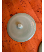 6-inch Jadeite lid cover unmarked, perhaps Martha Stewart? jadite  - $9.00