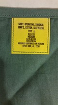 Usgi Military Blue Operating Sugical Man&#39;s Cotton Sleeveless Type A Shirt Med - £13.31 GBP