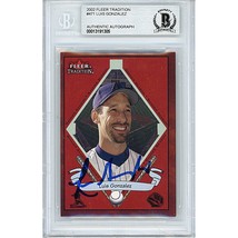 Luis Gonzalez Signed Arizona Diamondbacks Auto 2002 Fleer Tradition On-Card BGS - £62.03 GBP