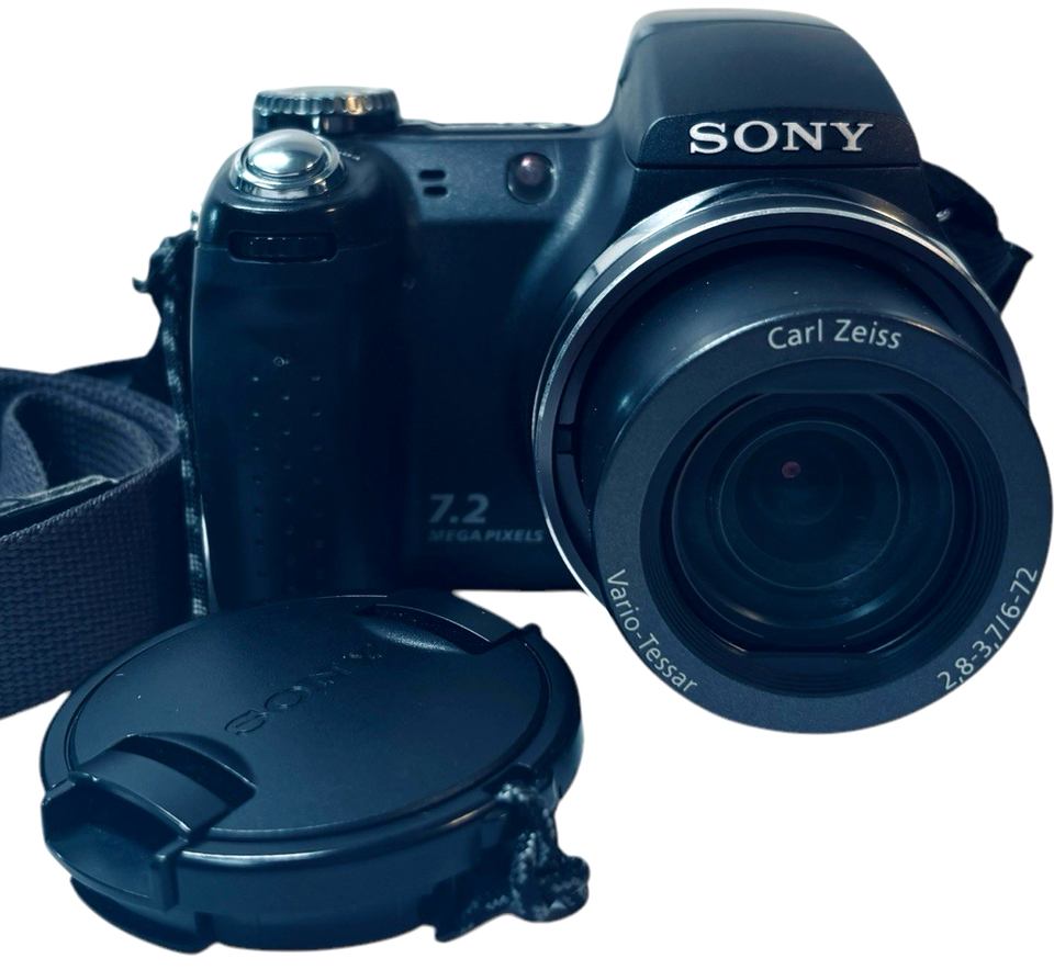 Sony Cybershot Super Steady Shot DCS-H1 5.1MP 12X Optical Zoom ~ TESTED~... - $100.14