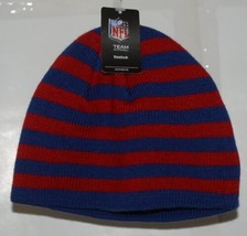 Reebok NFL Licensed New York Giants Womens Stripped Winter Cap image 2