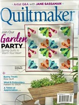Quiltmaker March April 2021 Magazine Spring Quilts to Warm Your Heart Row Quilts - £3.95 GBP