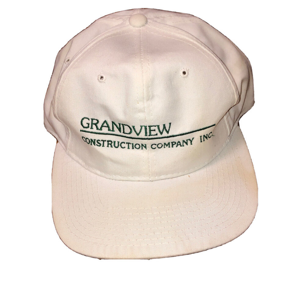 Grandview Construction Company Promotional Embroidered Snapback Hat (Lig... - $8.12