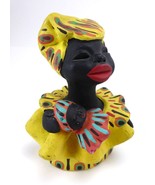 Vintage 1997 Brazilian Ceramic Studio Pottery Mother and Baby, Signed To... - $138.84 CAD